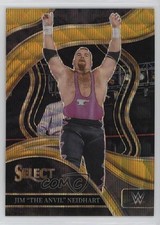 2024 Panini Select WWE Ringside Gold Wave Prizm 5/10 Jim Neidhart The Anvil 1m80
