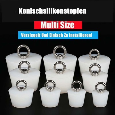 Bad Küche Abflussstöpsel Abflussstopfen Waschbeckenstöpsel Konischsilikonstopfen