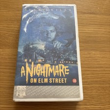 A Nightmare On Elm Street Betamax Video Cassette Tape 1984