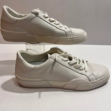 Dolce Vita Zina 360 Recycled Leather Sneakers White Womens 9