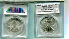 2013 AMERICAN SILVER EAGLE 1 OUNCE .999 FINE COIN ANACS FDI MS70 9471T