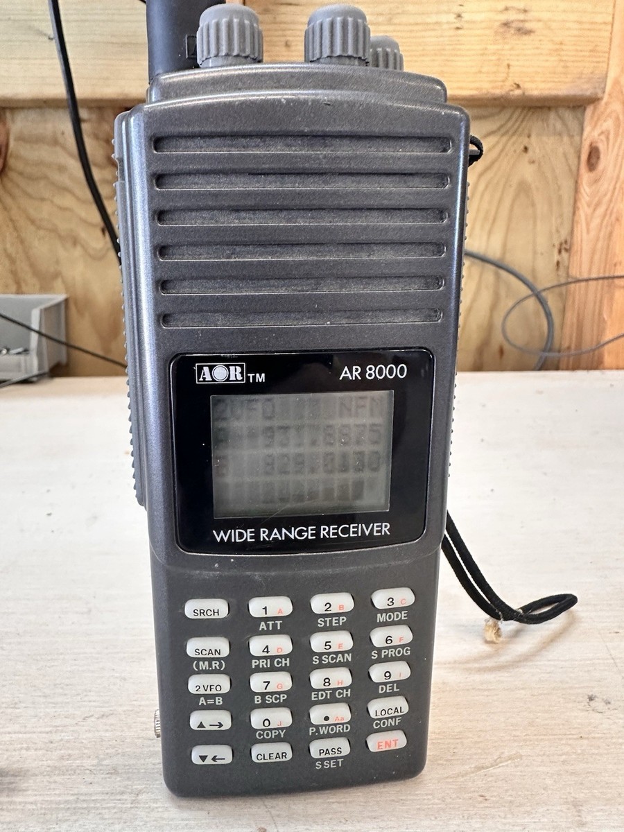 AOR Wide Range Receiver Ar-8000 AR8000 for sale online | eBay