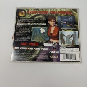 Resident Evil Code: Veronica (Sega Dreamcast) Discs, Case, Manual, & Reg Card