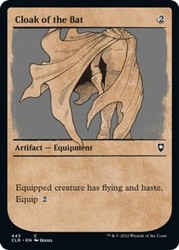 Cloak of the Bat (Showcase) 443 Commander Legends: Battle for Baldur's Gate