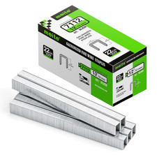 22 Gauge 71 Series 3/8-Inch Crown 1/2" Leg Length Galvanized Upholstery Staples