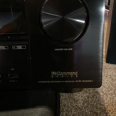 Denon AVRX2500H 7.2 Channel 95W A/V Receiver for sale online | eBay