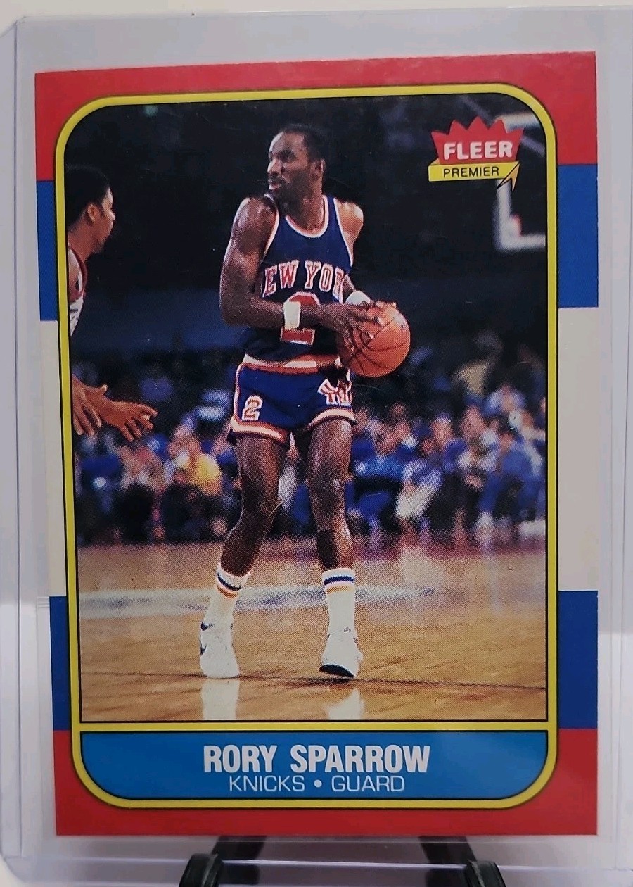 1986-87 Fleer - Rory Sparrow #105
