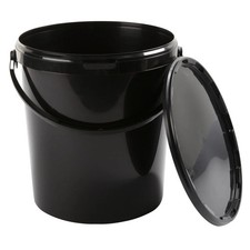Round Bucket with Lid 5.6L–30L Heavy Duty Light Tight Hydroponic DWC Bucket