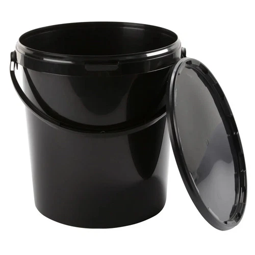 Round Bucket with Lid 5.6L–30L Heavy Duty Light Tight Hydroponic DWC Bucket