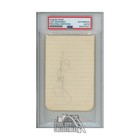 Joe DiMaggio Autographed Album Page - PSA/DNA