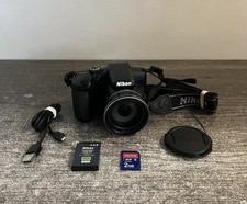 Nikon Coolpix B600 Digital Camera 60x Optical Zoom Wi-Fi With Charger  SD Card