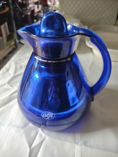 Jarra de vacío térmico MCM azul mercurio Alfi cobalto de colección café Alemania