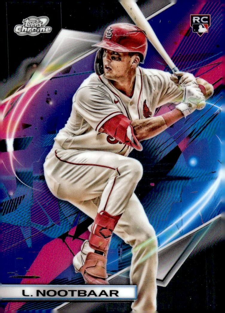 2022 Topps Chrome Cosmic #174 Lars Nootbaar