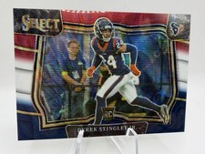 2022 Panini Select - Field Level Derek Stingley Jr. #462 RWB Wave Prizm /75 (RC)
