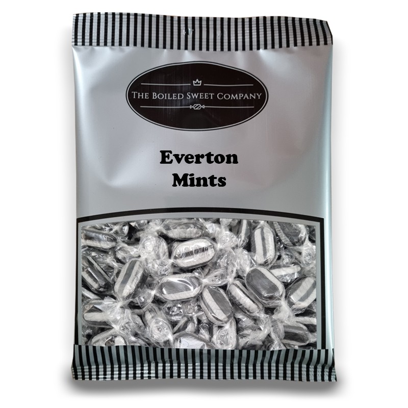Everton Mints 1Kg - Traditional Wrapped Boiled Sweets - Bulk 1 Kilo Bag