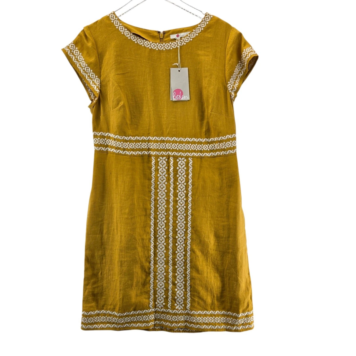 Boden Linen Short Sleeve Solid Dresses for Women for sale | eBay