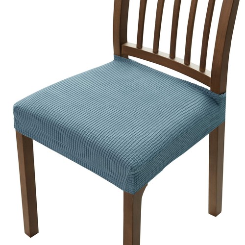 Chair Seat Covers Jacquard Removable Washable Chair Seat Slipcovers Anti-Dust...