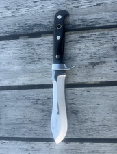 PUMA White Hunter Hunting Fixed Blade Knife, Cape buffalo, Sheath, Germany