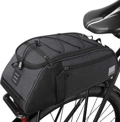 Mountainbike Seitenbeutel 8L Pannier Rack Bag Fahrrad Rückenbeutel