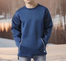 Adidas Originals Sweatshirt FREIZEIT Crew Pullover Trefoil Firebird L NWT 120