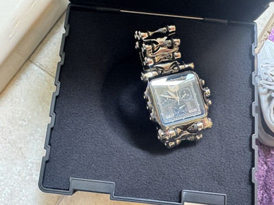 Oakley Minute Machine RARE  Swiss Chronograph Quartz Watch 10 BAR  Black Dial