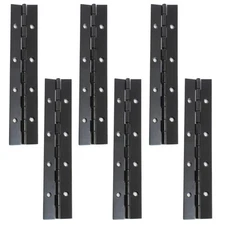 6 PCS 8Inch Stainless Steel Piano Hinge Heavy Duty Cabinet Continuous Hinge