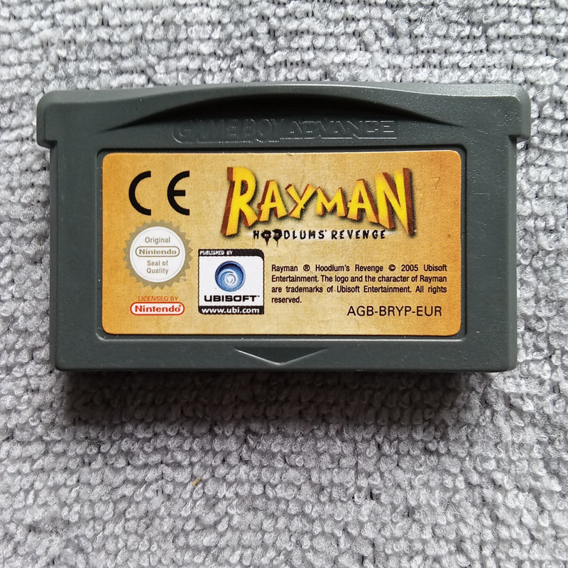 Nintendo Game Boy Advance GBA Rayman Hoodlum’s Revenge Cartridge Only