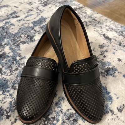 Rockport Trutech C17093 Women s Slip On Loafer Black Size 7.5 M