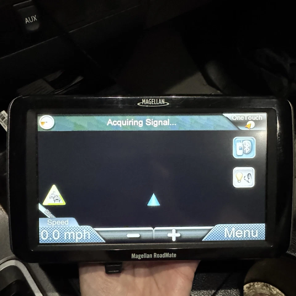 Magellan RoadMate RV9365T-LMB GPS Unit with Power Supply Password Works - Image 4 of 4