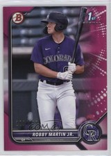 2022 Bowman Prospects Fuchsia Border 290/299 Robby Martin Jr #BP-43 17tm