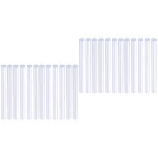  160 PCS Hot Melt Glue Sticks Transparent Heat Melting Glue Strips All Purpose 0.16 per stick