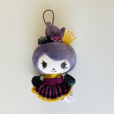 Sanrio Black Dress Party Kuromi Mini Mascot Plush Rare Anime FuRyu 2024