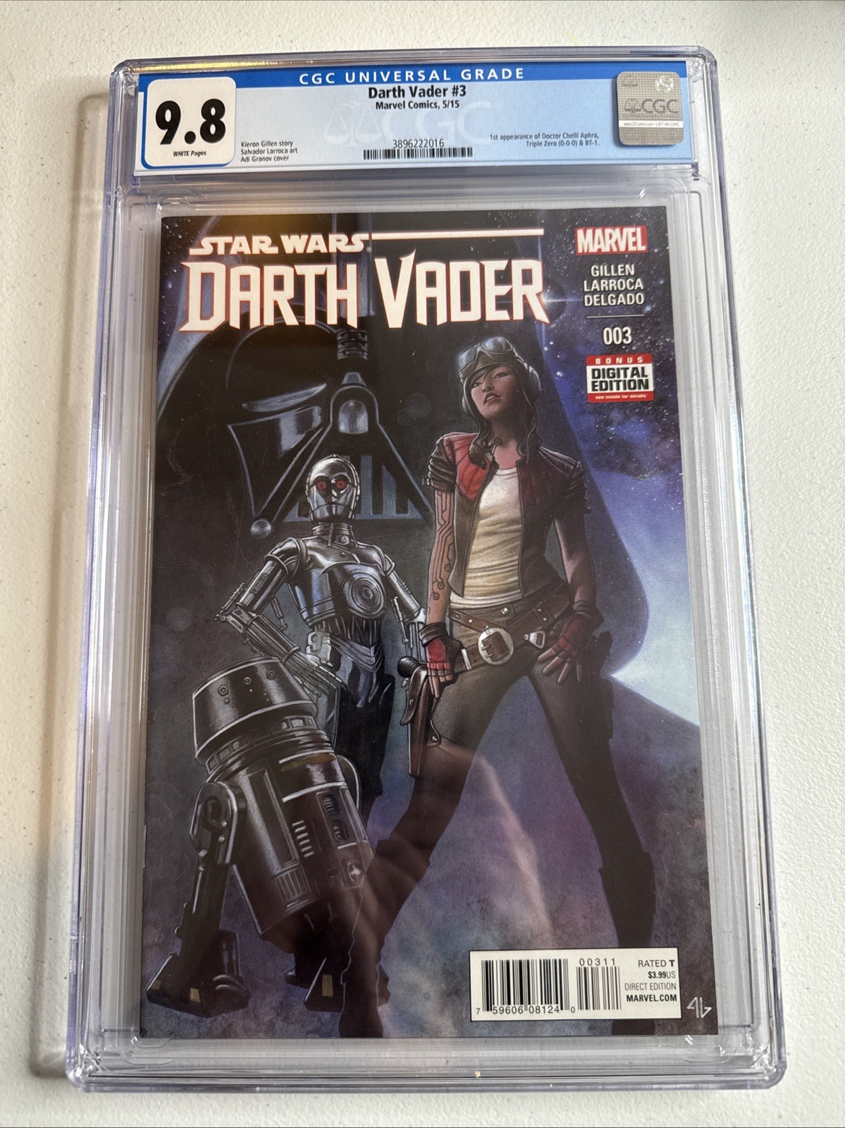 アメコミリーフ Star Wars: DarthVader #3 CGC 9.8 Darth Vader #3 Value - GoCollect
