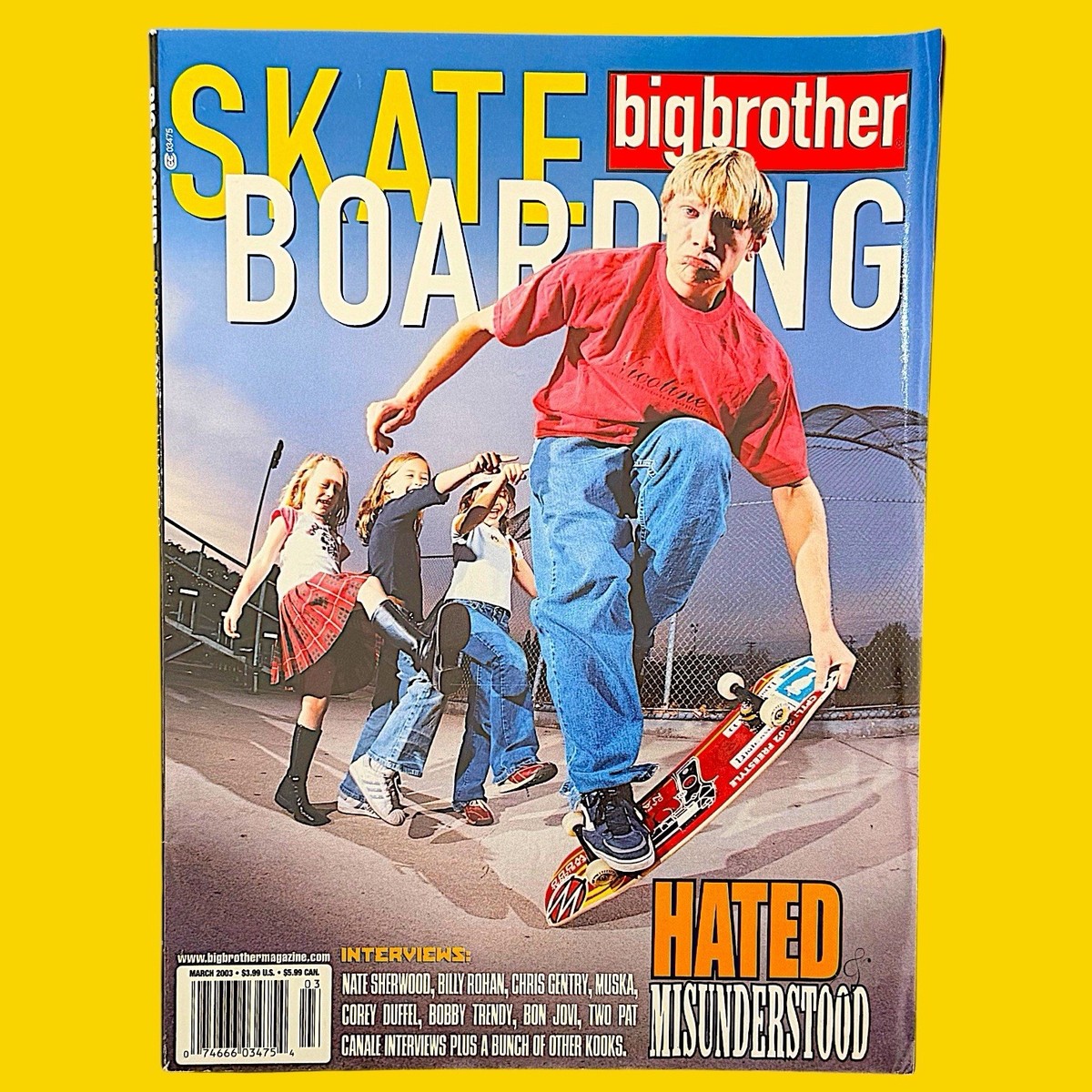 Vintage Big Brother Skateboarding Magazine March 2003 Number 94 | eBay