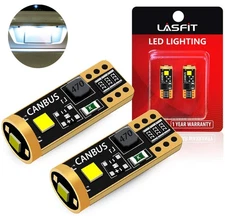 T10 LED License Plate Light Bulbs White for Chevrolet Silverado 1500 2019-2025