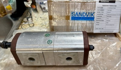 Sandvik / Extec 20912950 HP1017 Tandem Hydraulic Pump OEM Crusher