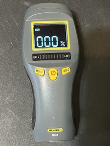 General Tools MM8 Pinless LCD Moisture Meter with Tricolor Bar Graph