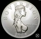 Super Rare BU 2018 Free Will Sovereign Bullion 1oz .999 Silver ONLY 500 Minted!
