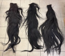 Pferdeschweif schwarz, Krampus, Perchten, Mittelalter, Indianer, Horse Tail
