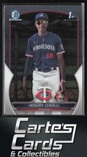 Hendry Chivilli 2023 Bowman Chrome #BCP-236 Prospects Minnesota Twins 1st