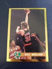Bill Walton Trailblazers vs Wes Unseld HOF Legends RARE GOLD Variation SCARCE