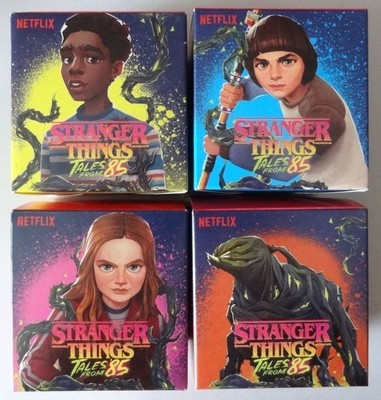 Stranger Things 4 Stück Will Max Rankenkriecher Lucas NEU OVP McDonalds