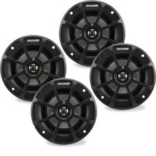 Kicker 4 Inch PS-Series Powersports Speakers 40PS42 bundle