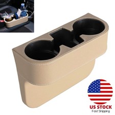 Car Seat Seam Wedge Cup Holder Phone Storage Organizer Multifunction Pu Leather Car Seat Seam Wedge Cup Holder Phone Storage Organizer Multifunction Pu Leather