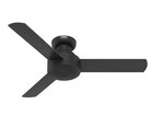 Hunter Ceiling Fan 44"Presto LoProfile Modern  Ceiling Fan w/Control Black NIB!
