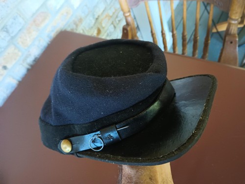 Reproduction CONFEDERATE KEPI. Top-Quality. Don Smith, Trans Mississippi Depot.