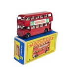 Matchbox Series 5 London Routemaster Bus BP Visco-Static Lesney Red Diecast Box.