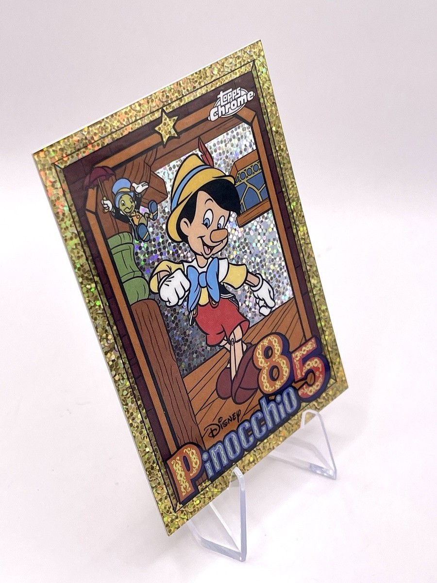 2025 Topps Chrome Disney Pinocchio 85th Anniversary Speckle Foil