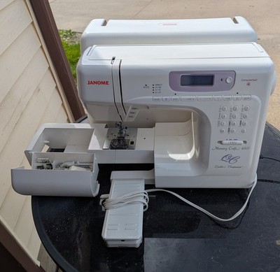 Janome Memorycraft 4800 Embroidery Quilting Sewing Machine All  Bells & Whistles