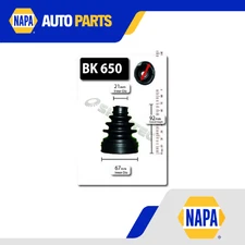 CV Joint Boot fits SMART FORTWO 9 1.0 2014 on C.V. Driveshaft Gaiter Shaftec New